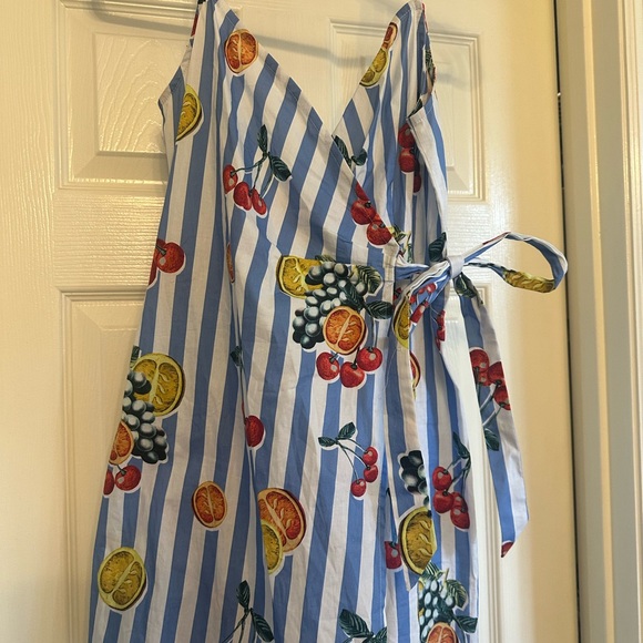 Show me your mumu Addison cherry romper NWT - Picture 2 of 9